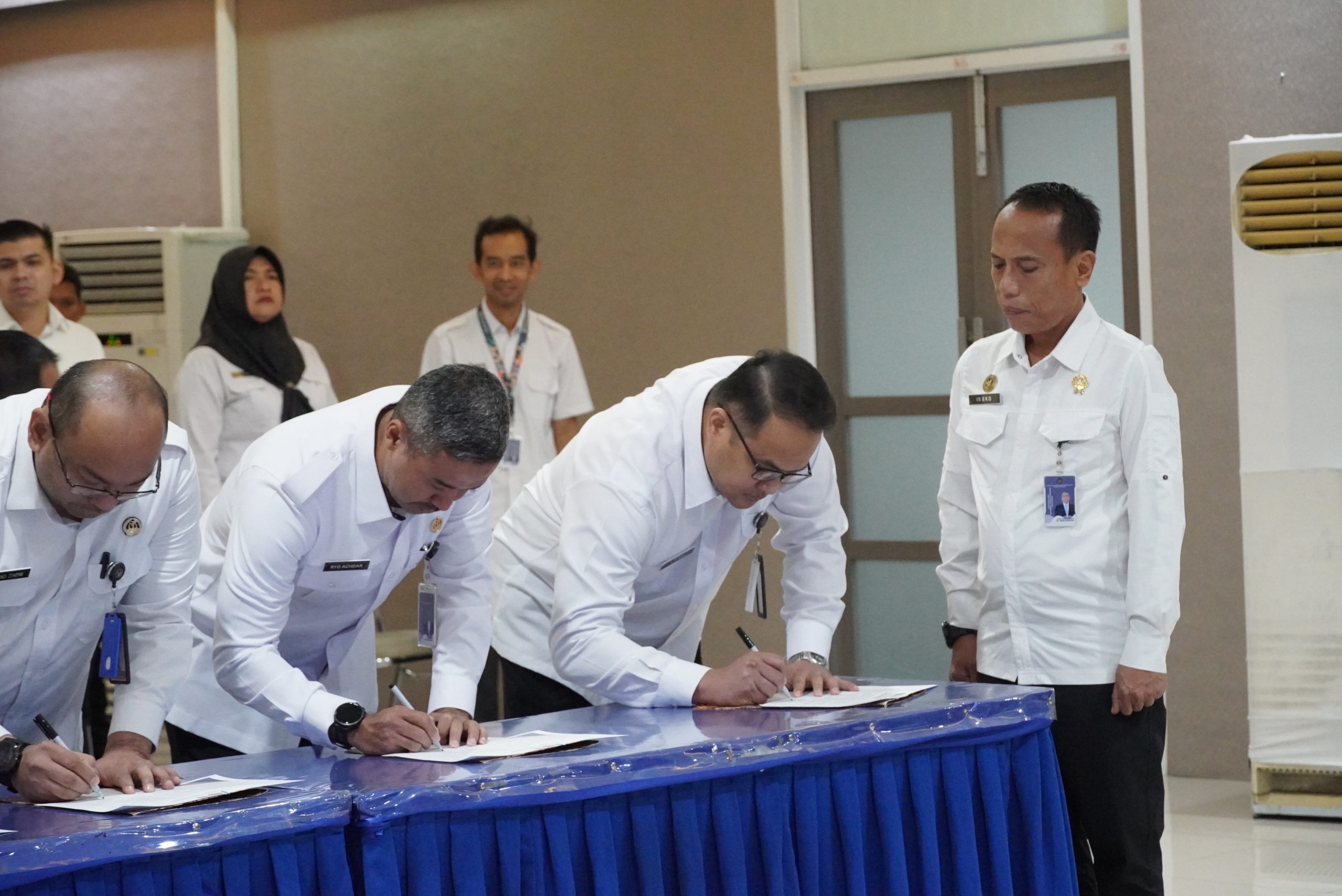 Kepala Rumah Detensi Imigrasi Semarang Ikuti Penandatanganan Pakta Integritas di Lingkungan Direktorat Jenderal Imigrasi